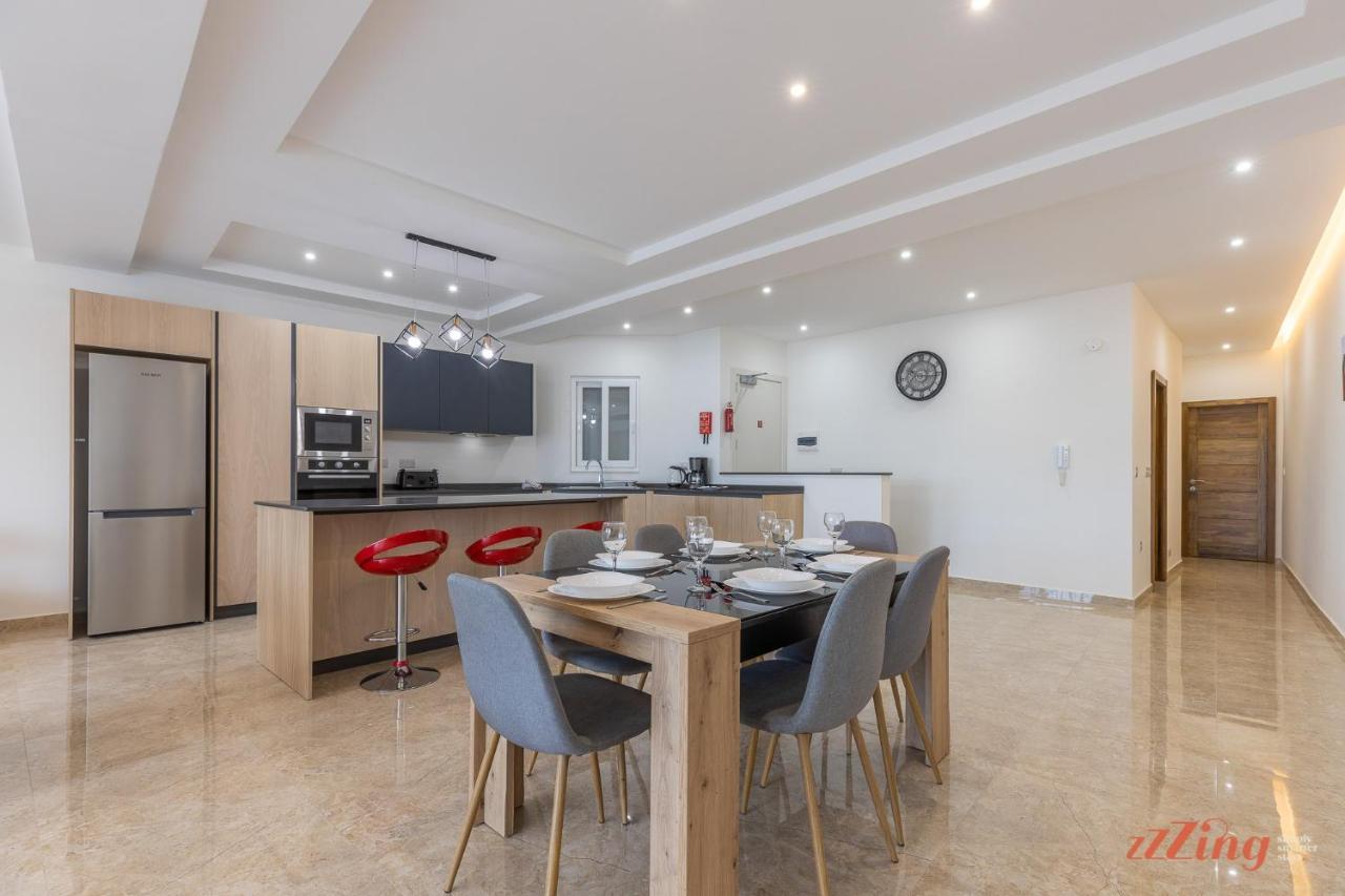 Gozo - Apartment With Stunning Views & Shared Pool 자프라 외부 사진